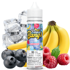 blueberry raspberry ice by banana bang e liquid