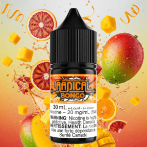 bongo salt nic by radical e liquid