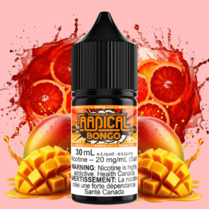 bongo salt nic by radical e liquid