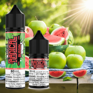 bussin salt nic by radical e liquid