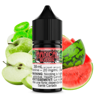 bussin salt nic by radical e liquid