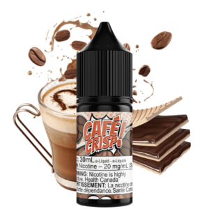 cafe crisp salt by maverick e liquid