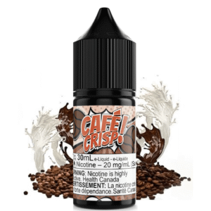 cafe crisp salt by maverick e liquid