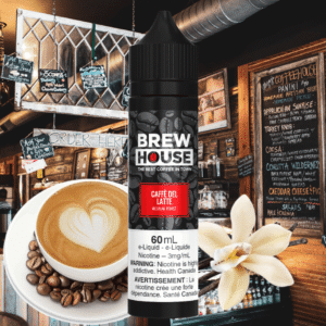 caffe del latte by brew house e liquid