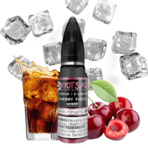 cherry fizzle salt by riot squad e liquid