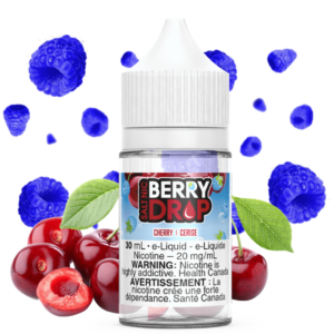 cherry salt by berry drop e liquid