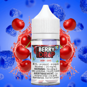 cherry salt by berry drop e liquid