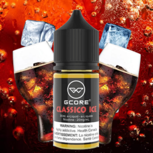 classico ice salt by gcore e liquid 30ml
