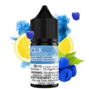 blue razz lemon salt by clx reload e liquid