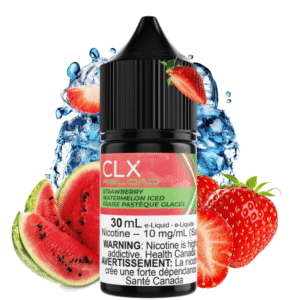 strawberry watermelon ice salt by clx reload e liquid