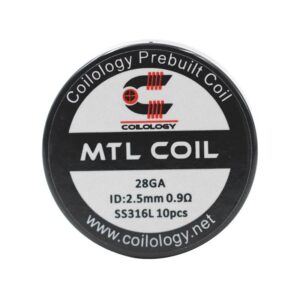 coilology mtl series pre built coils 10 piece packs