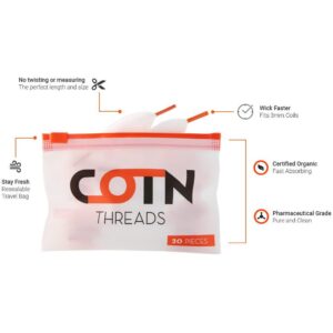 cotn cotton threads & lumps