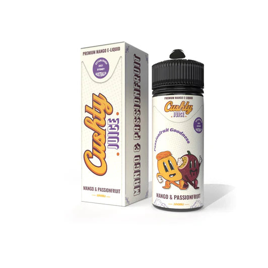 cushty juice mango and passionfruit 100ml cushty juice mango and passionfruit 100ml