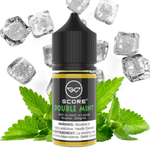 double mint salt by gcore e juice 30ml