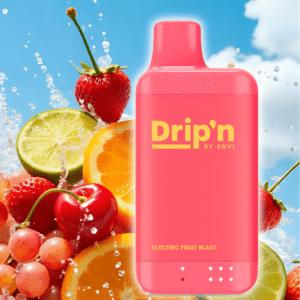 drip'n by envi 16k disposable vape electric fruit blast