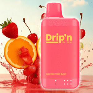 drip'n by envi 16k disposable vape electric fruit blast