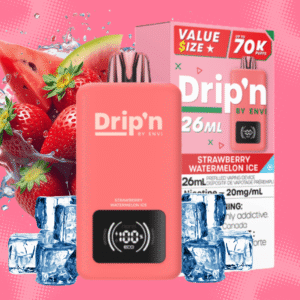 drip'n by envi 70k disposable vape strawberry watermelon ice