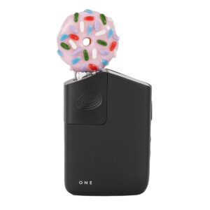 potv x empire glass pink frosted donut