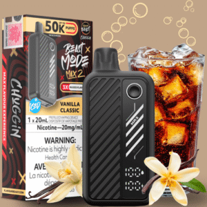 flavour beast beast mode max 2 50k disposable vape vanilla classic
