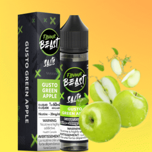 flavour beast salt 60ml gusto green apple
