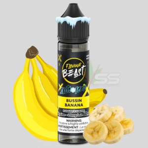 flavour beast salt 60ml bussin banana iced
