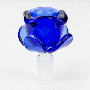 flower shape glass bowl
