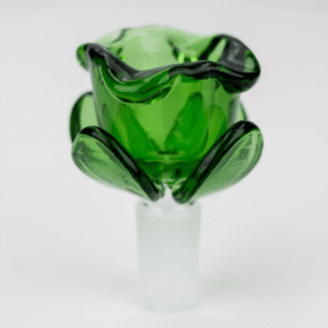 flower shape glass bowl