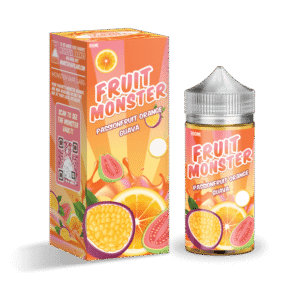 monster vape labs | frozen fruit monster | passionfruit orange guava ice 100ml