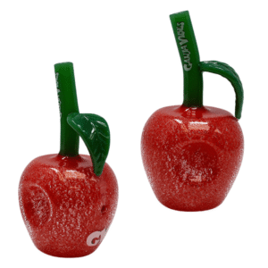 ganja vibes glass weed hand pipes 5"