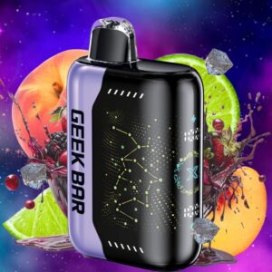 geek bar pulse x 25k disposable vape peach berry lime ice