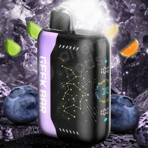 geek bar pulse x 25k puff disposable vape lime berry orange ice