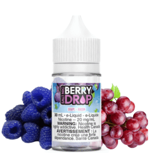 grape salt by berry drop e liquid