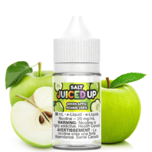 green apple salt by juiced up e liquid