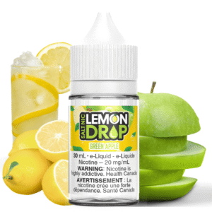 green apple salt by lemon drop e liquid