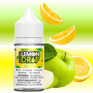 green apple salt by lemon drop e liquid