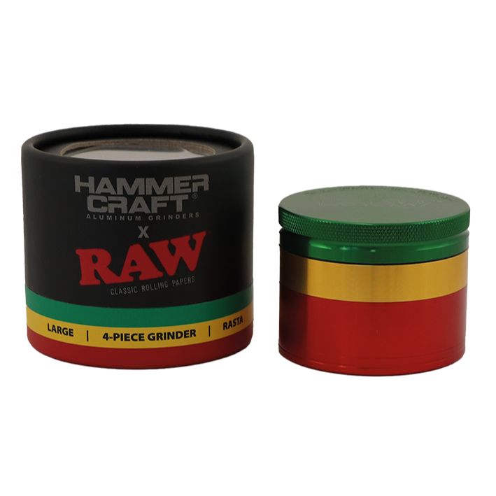 raw hammer craft large aluminium grinder 4 parts 60mm raw hammer craft large aluminium grinder 4 parts 60mm