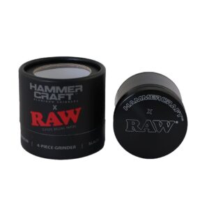 raw hammer craft medium aluminium grinder 4 parts 55mm