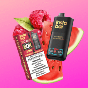 insta bar 80k disposable vape raspberry watermelon