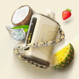 kraze luna 42k disposable vape summer strawberry pina colada ice