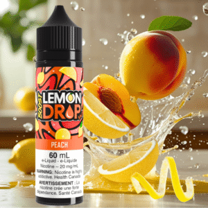 lemon drop boost salt nic 60ml peach