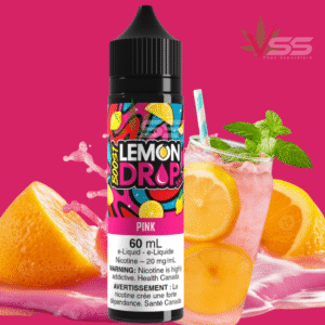 lemon drop boost salt nic 60ml pink