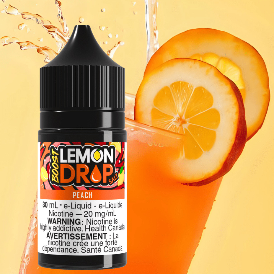 lemon drop boost salt peach lemon drop boost salt peach