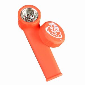 lit silicone hand pipe 3.5"