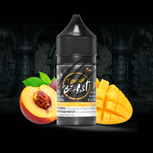 mad mango peach salts by flavour beast e liquid