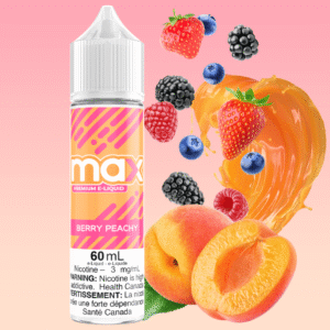 max e liquid berry peachy
