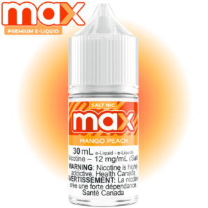 max e liquid mango peach salt