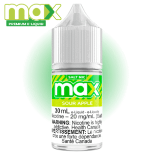 max e liquid sour apple salt