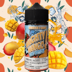 mighty mango iced by maverick e liquid 100ml
