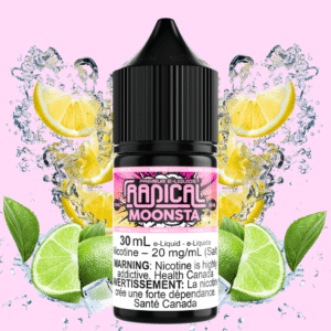 moonsta salt nic by radical e liquid