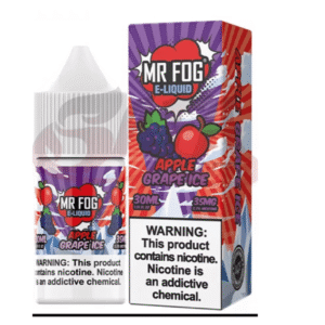 mr. fog salt grape apple ice 30ml